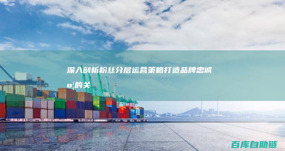 深入剖析粉丝分层运营策略：打造品牌忠诚度的关键之道