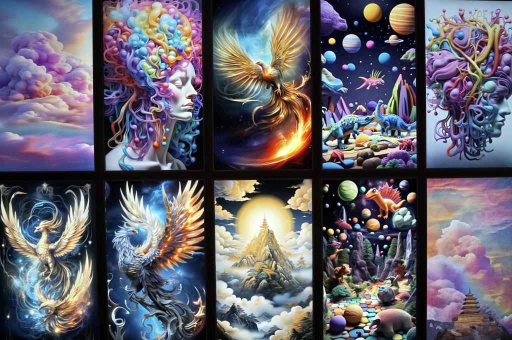 探索数字艺术藏品：