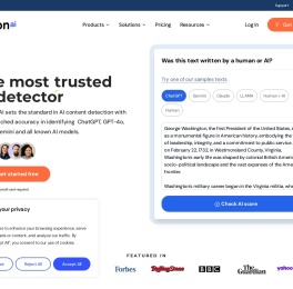 The Most Trusted AI Detector | ChatGPT Detection Tool