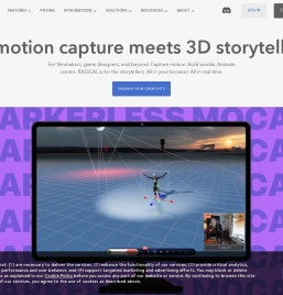AI motion capture and 3D scene design with RADiCAL