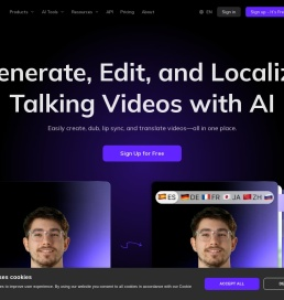 Vozo - Generate, Edit & Translate Talking Videos with AI