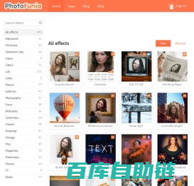 All effects - PhotoFunia: Free pic editor online with library of picture effects & photo filters