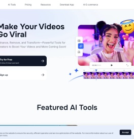 Vmake AI - All-in-One Talking Head Video Solution