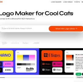 Logo maker with brand kit | Mojomox