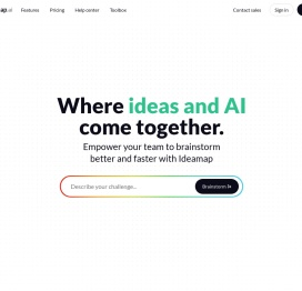 Ideamap | A Better way to Brainstorm with AI