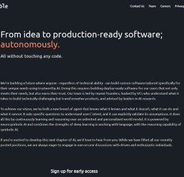 Durable - From idea to production-ready software; autonomously.