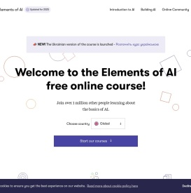 A free online introduction to artificial intelligence for non-experts