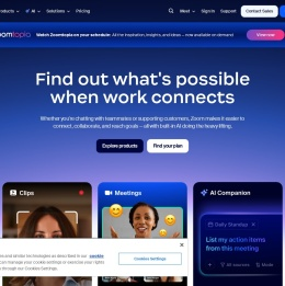 One platform to connect | Zoom